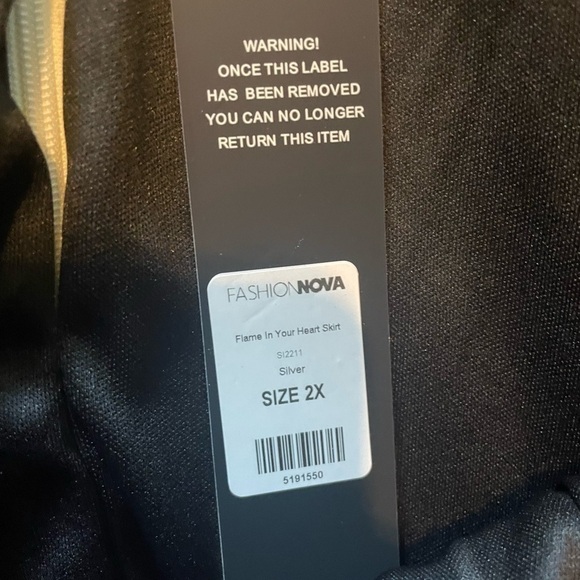 Fashion Nova Skirt 2XL - Picture 6 of 6